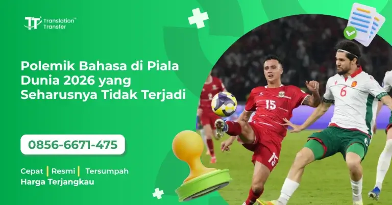 Polemik Bahasa di Piala Dunia 2026 yang Seharusnya Tidak Terjadi
