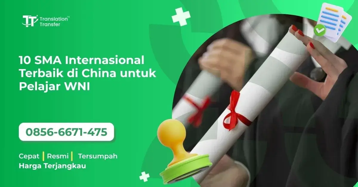 10 SMA Internasional Terbaik di China untuk Pelajar WNI