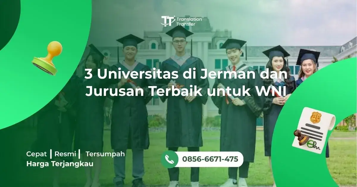 3 Universitas di Jerman dan Jurusan Terbaik untuk WNI
