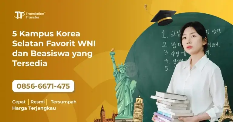 5 Kampus Korea Selatan Favorit WNI dan Beasiswa