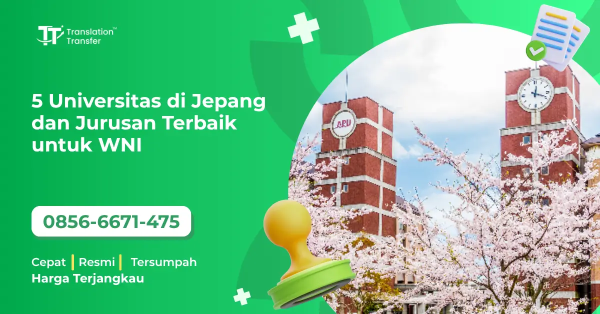 5 Universitas di Jepang dan Jurusan Terbaik untuk WNI