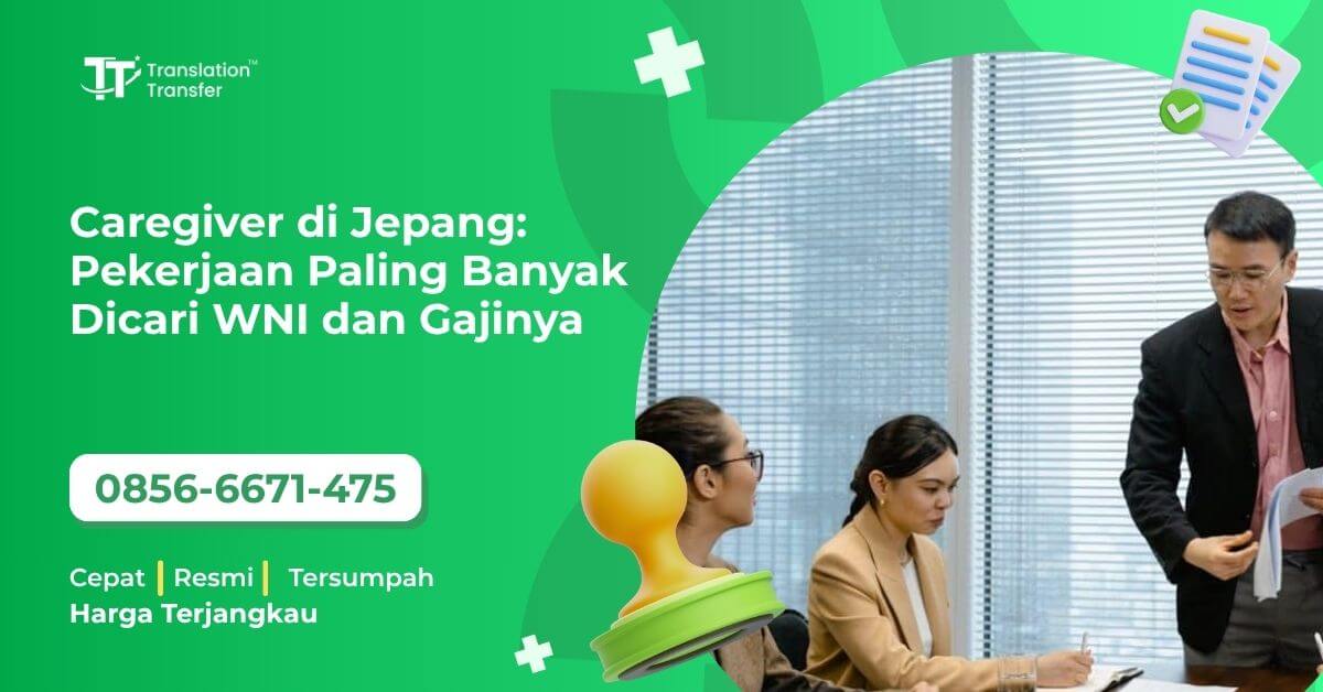 Caregiver di Jepang: Pekerjaan Paling Banyak Dicari WNI dan Gajinya