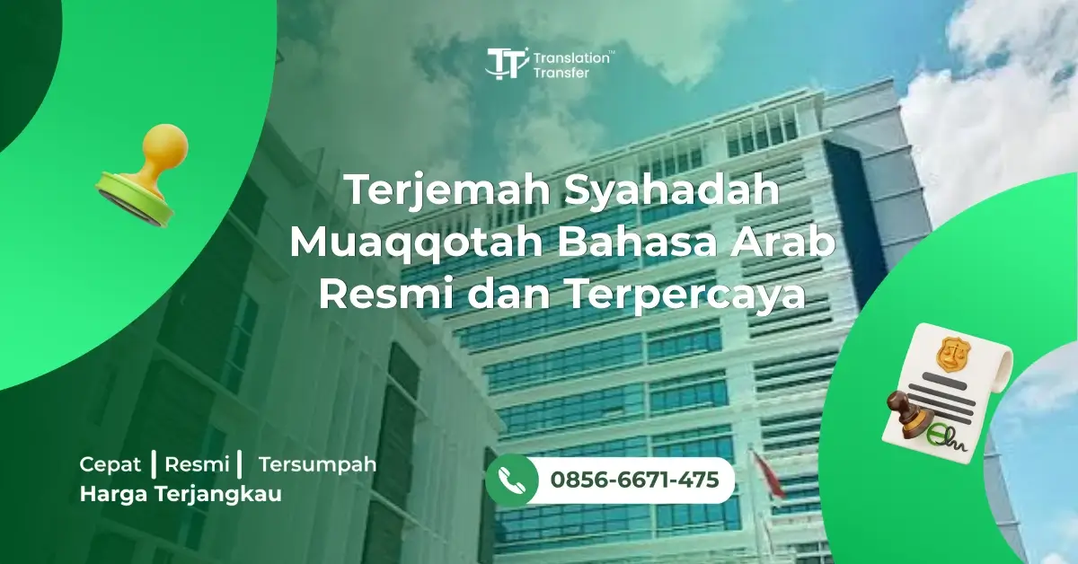 Terjemah Ijazah Universitas Zamalek Bahasa Arab Tersumpah Akurat