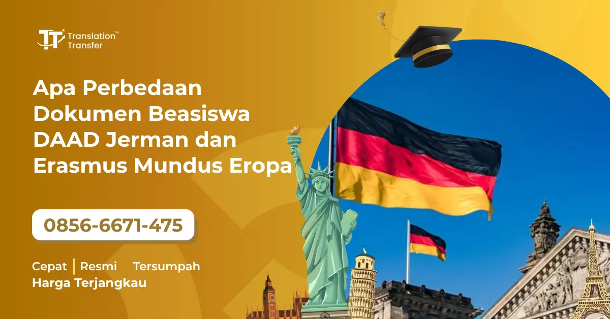 Apa Perbedaan Dokumen Beasiswa DAAD Jerman dan Erasmus Mundus Eropa