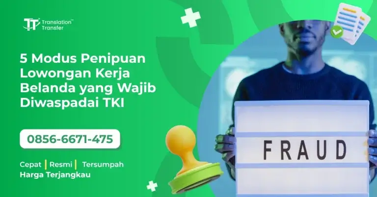 5 Modus Penipuan Lowongan Kerja Belanda yang Wajib Diwaspadai TKI