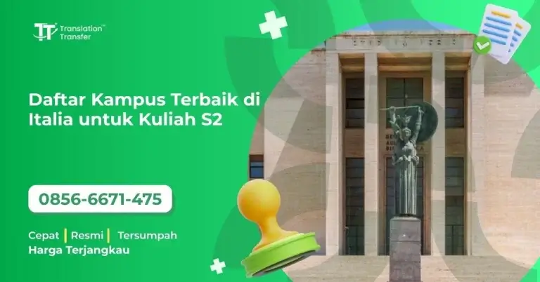Daftar Kampus Terbaik di Italia untuk Kuliah S2
