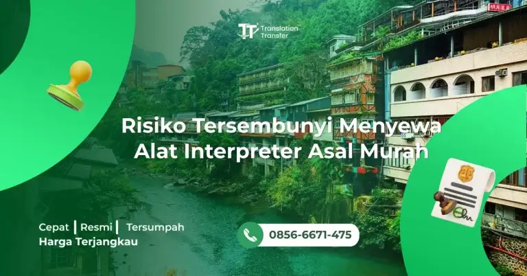 Risiko Tersembunyi Menyewa Alat Interpreter Asal Murah