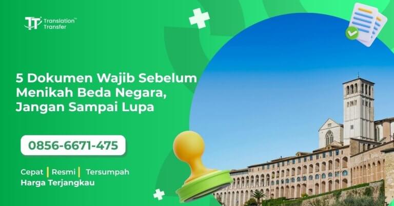 5 Dokumen Wajib Sebelum Menikah Beda Negara, Jangan Sampai Lupa