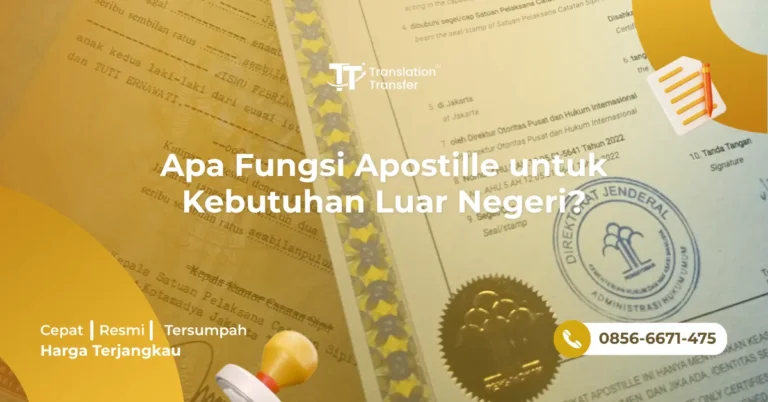 Apa Fungsi Apostille