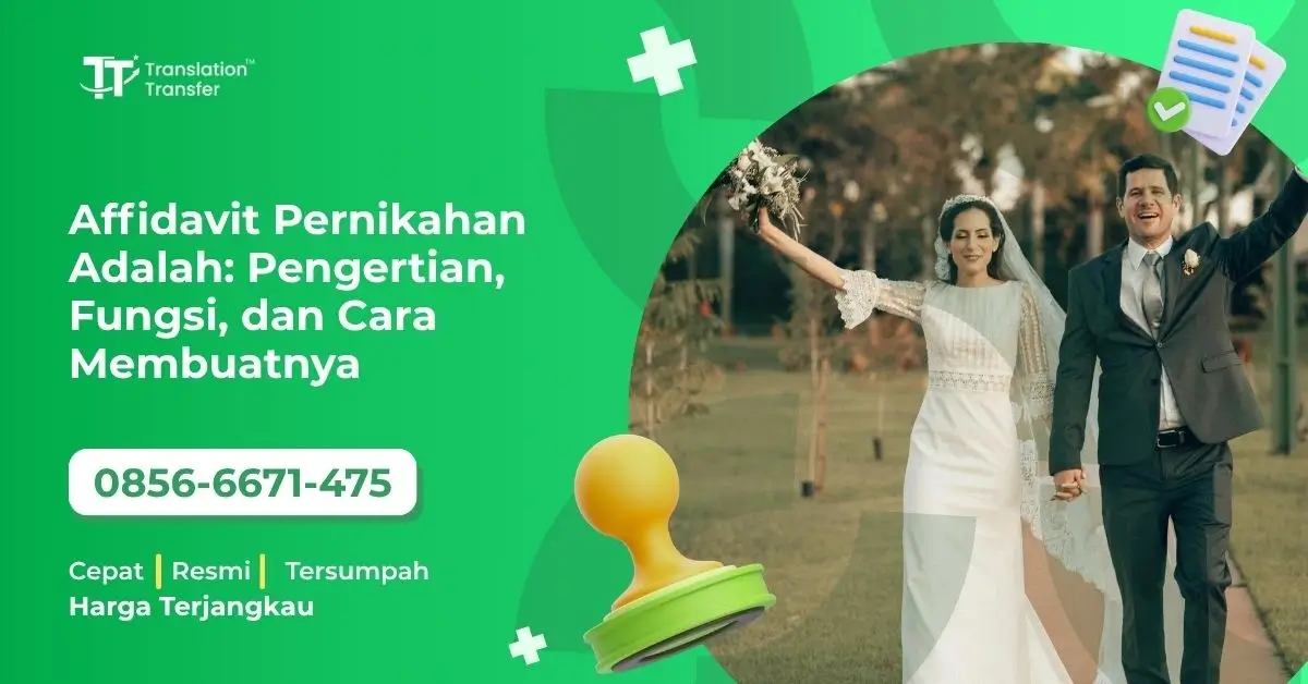 Affidavit Pernikahan Adalah: Pengertian, Fungsi, dan Cara Membuatnya