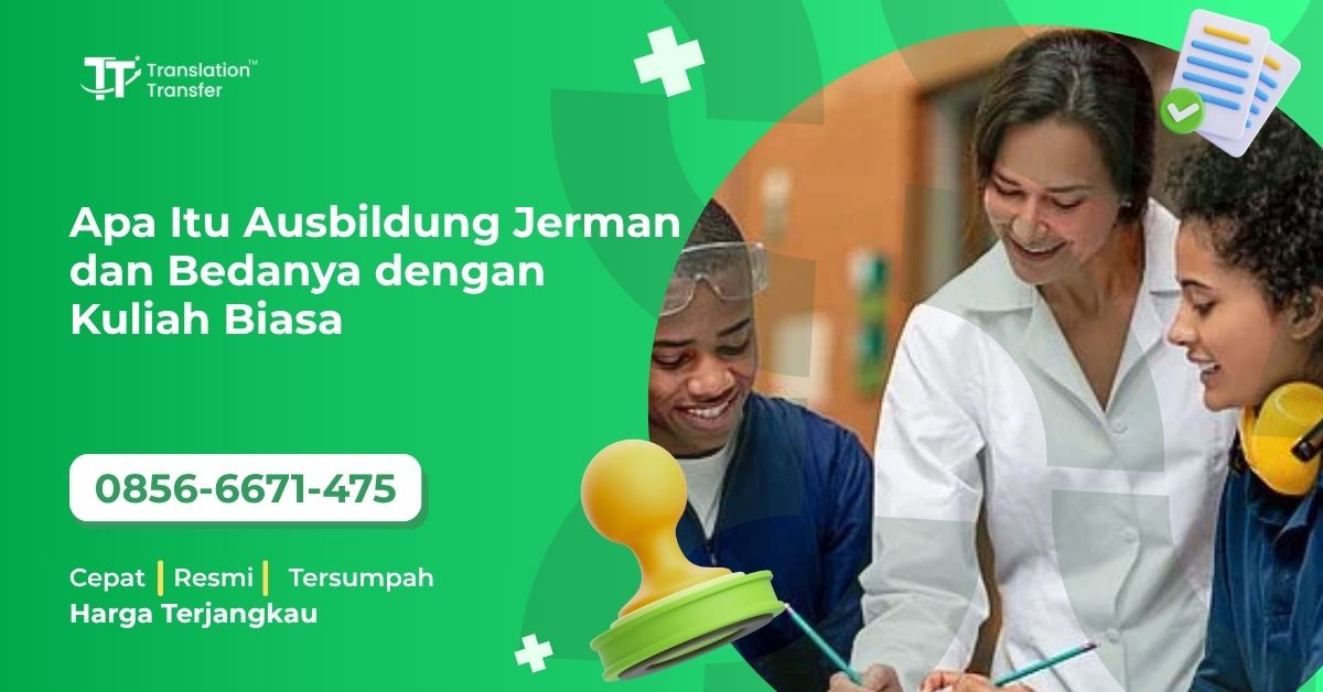 ausbildung jerman