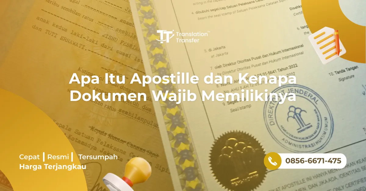 Apa Itu Apostille