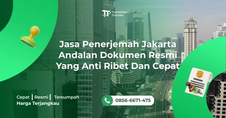 Jasa Penerjemah Jakarta
