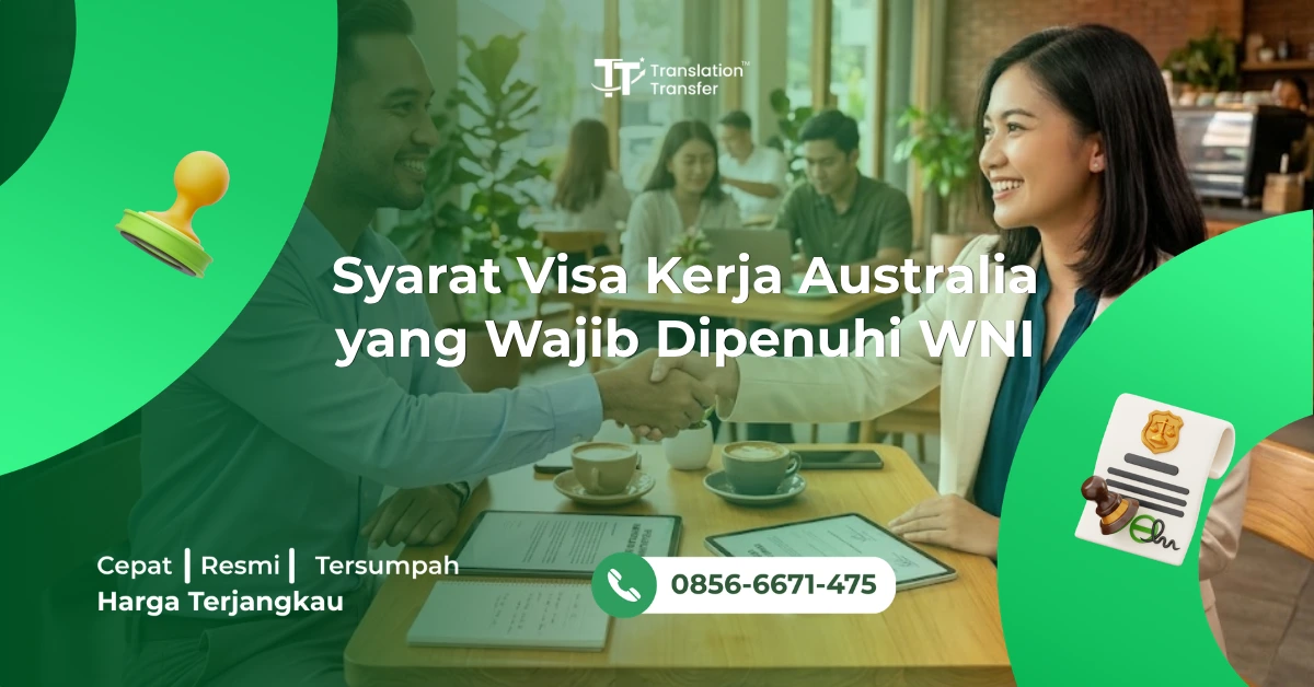 Visa Kerja Australia