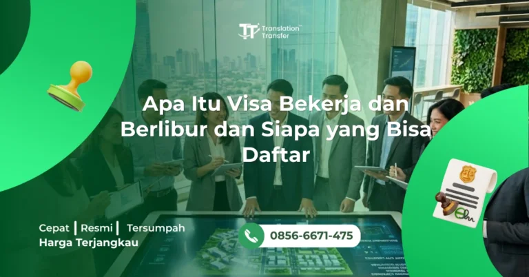 Visa Bekerja dan Berlibur