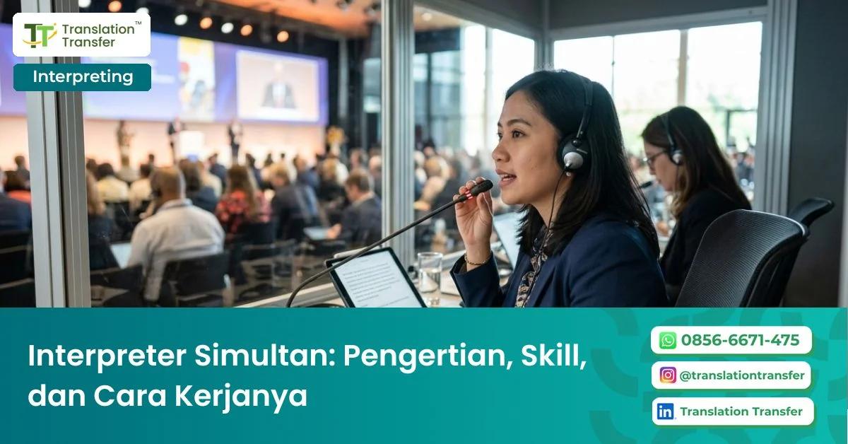 interpreter simultan adalah