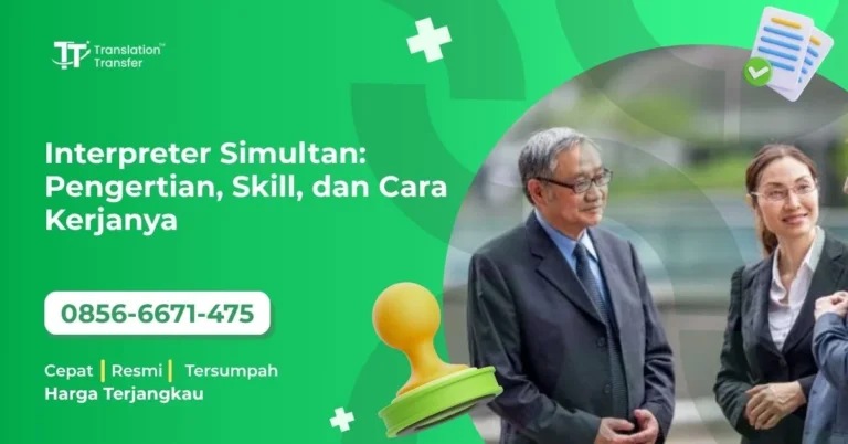 interpreter simultan adalah