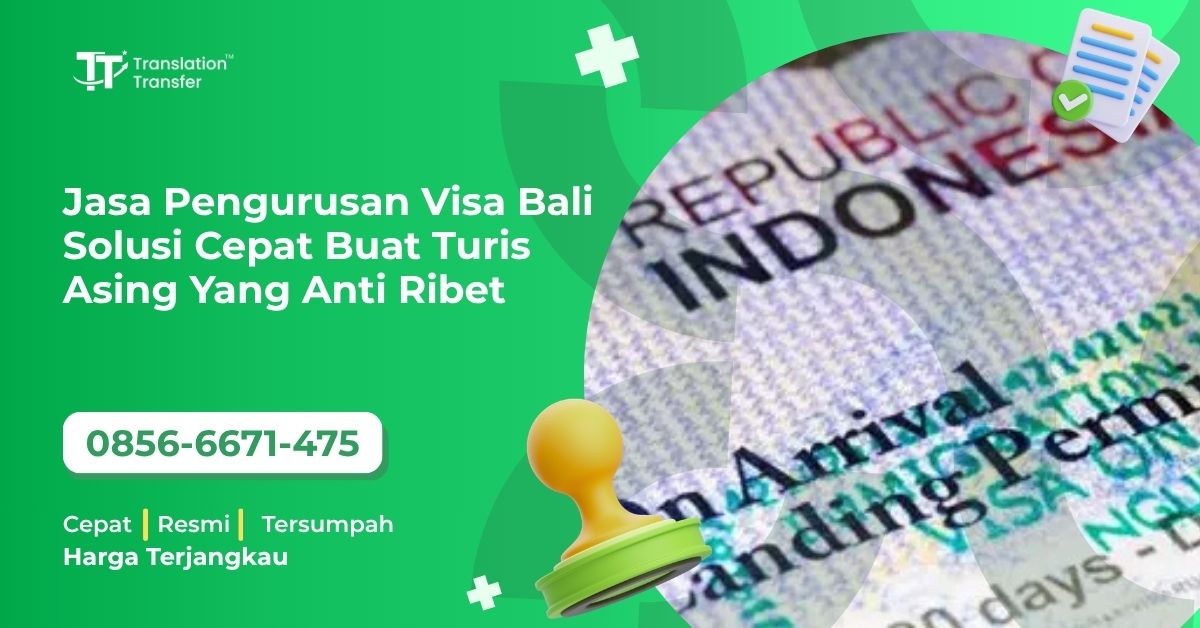 Jasa Pengurusan Visa Bali
