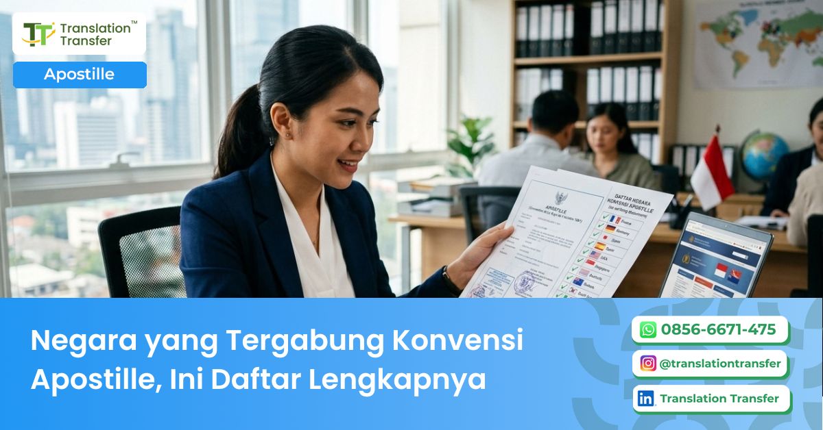 negara yang tergabung konvensi apostille