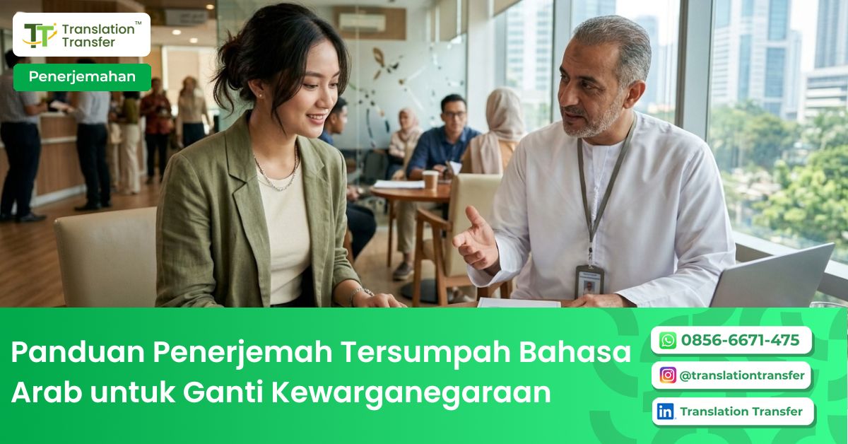penerjemah tersumpah bahasa arab