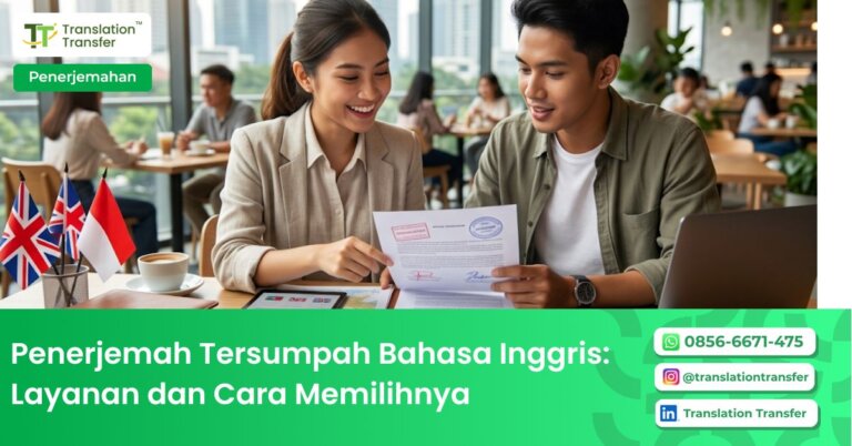 penerjemah tersumpah bahasa inggris