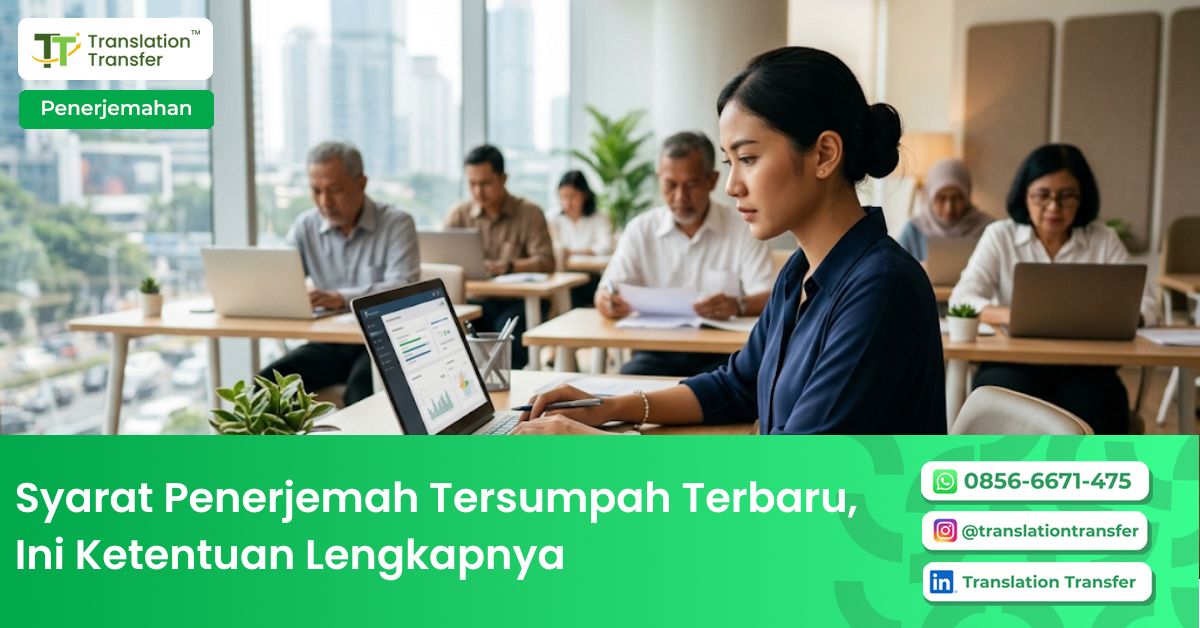syarat penerjemah tersumpah