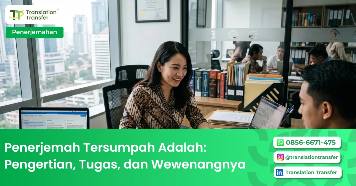 penerjemah tersumpah adalah