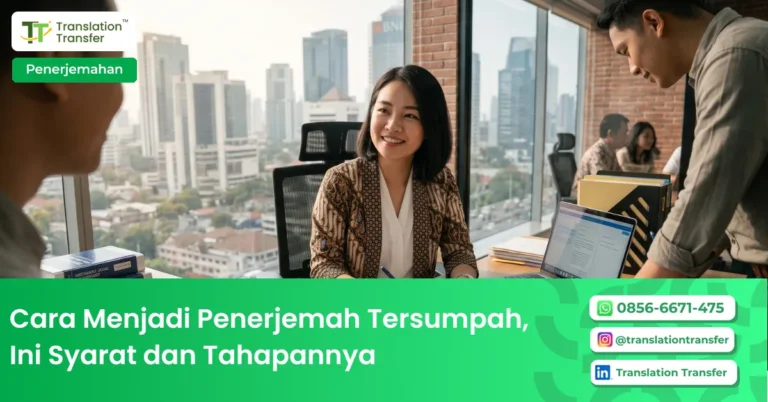 cara menjadi penerjemah tersumpah