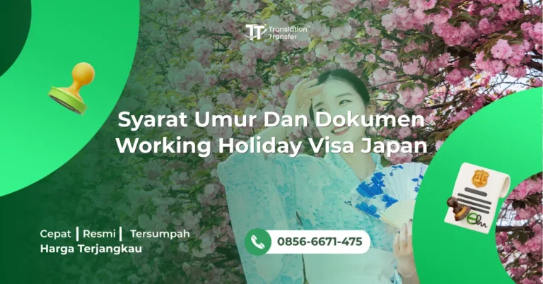 Working Holiday Visa Japan