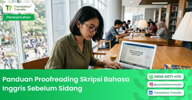 Jasa Proofreading Skripsi