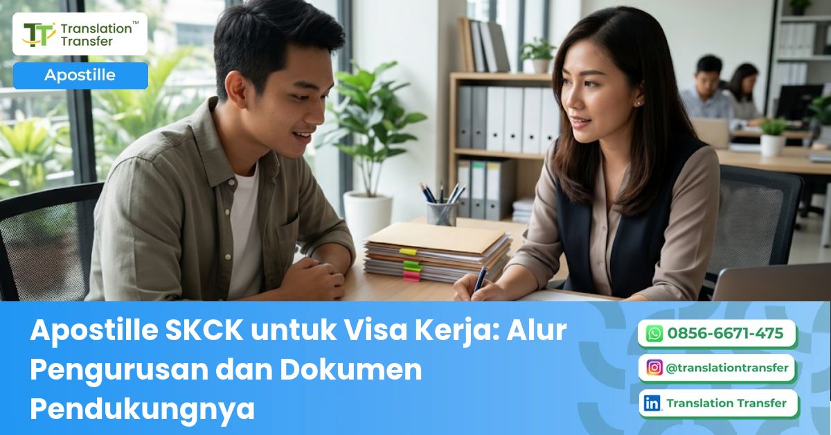 apostille SKCK untuk visa kerja