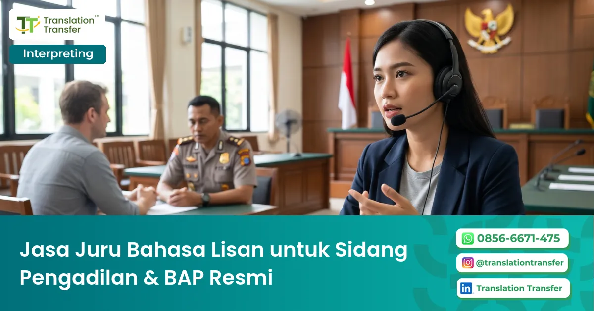 jasa juru bahasa lisan