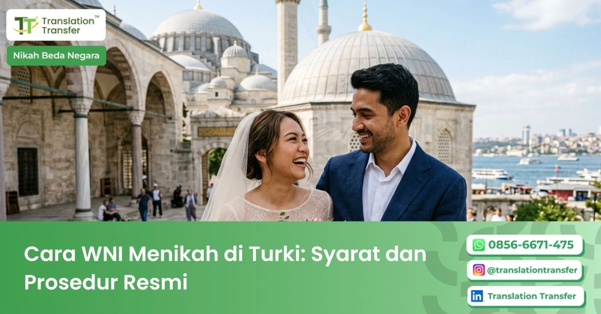 cara wni menikah di turki