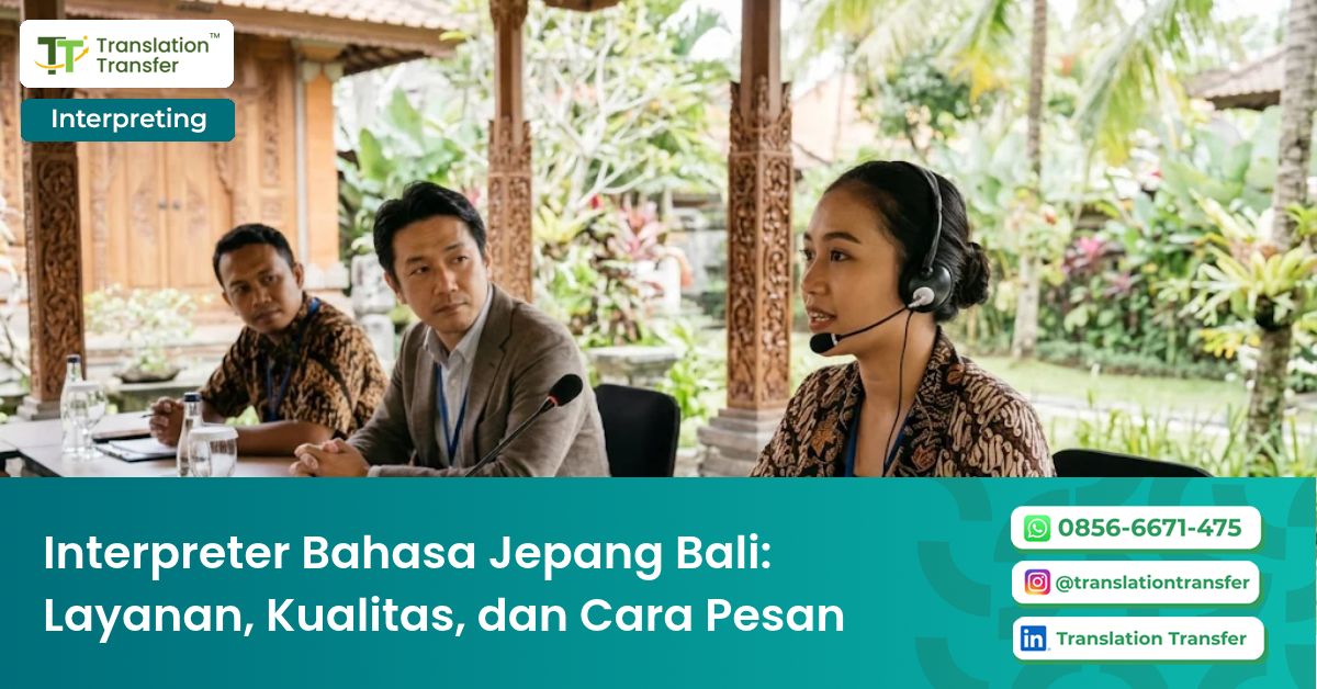 interpreter bahasa jepang bali