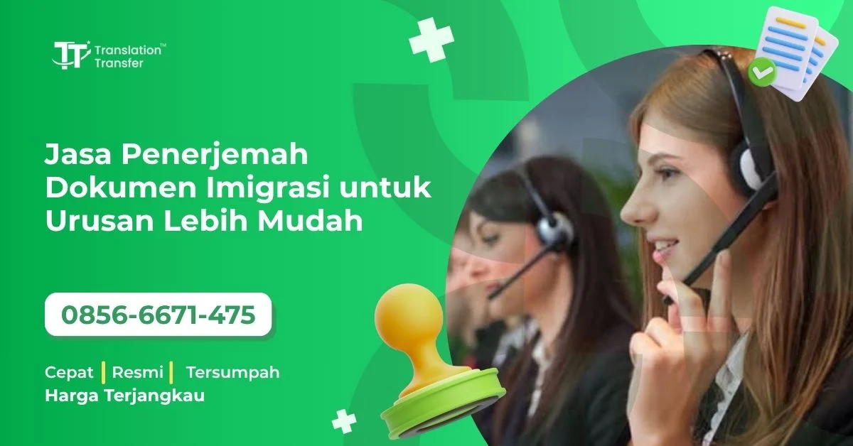 jasa penerjemah dokumen imigrasi