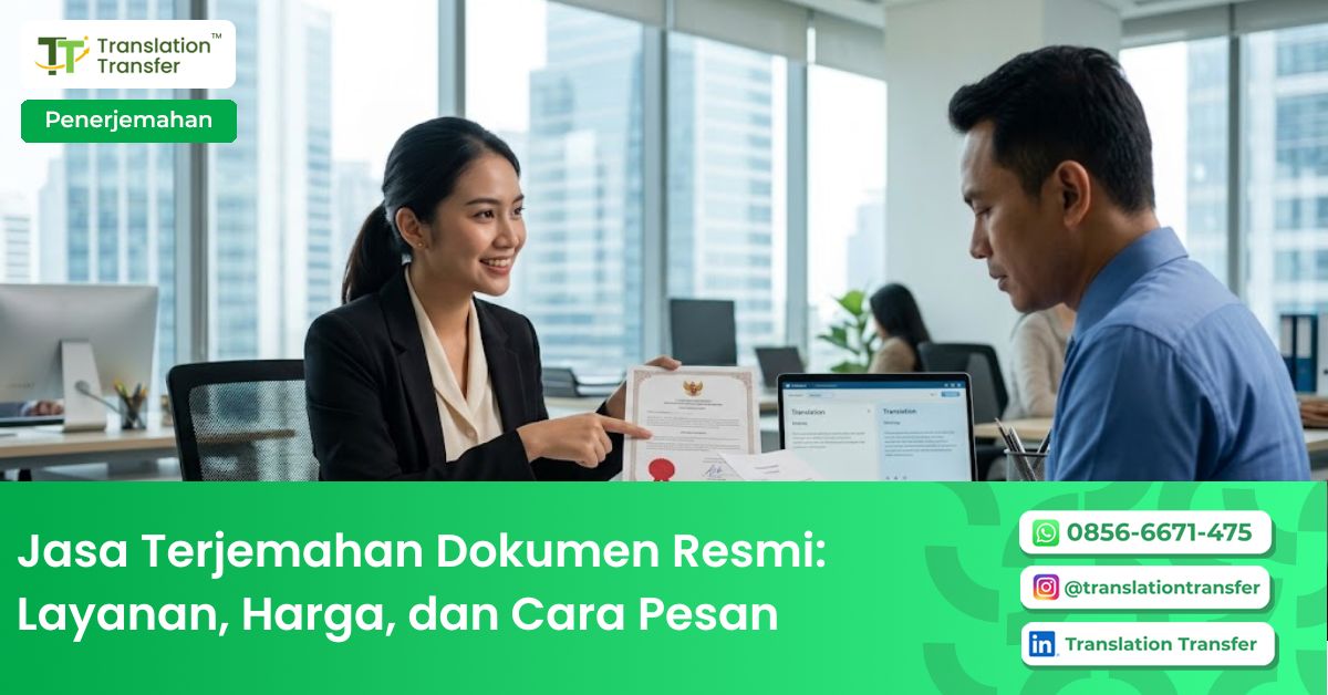 jasa terjemahan dokumen resmi