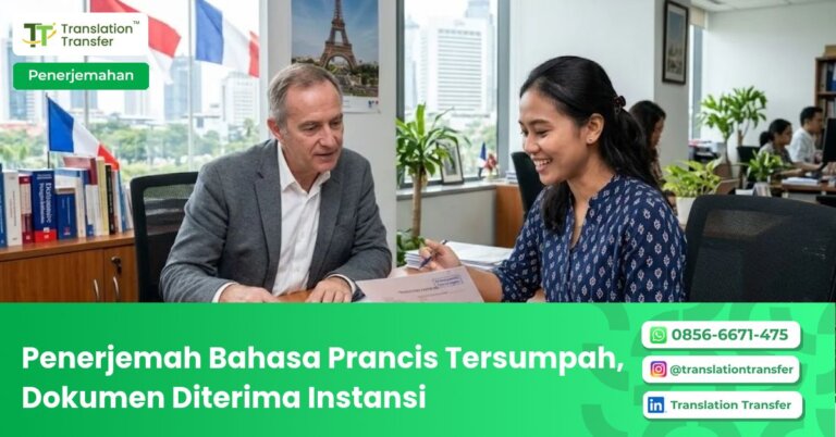 Penerjemah Bahasa Prancis Tersumpah