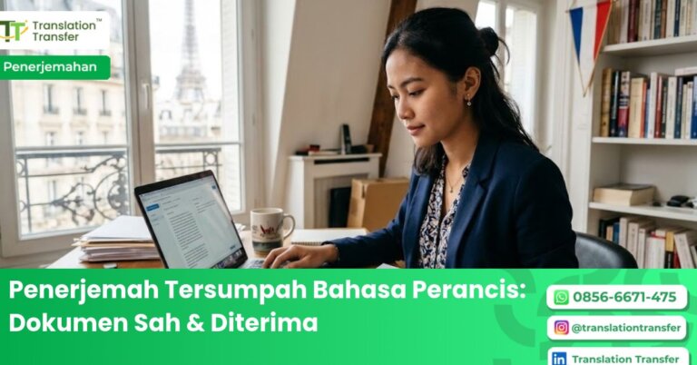 Penerjemah Tersumpah Bahasa Perancis