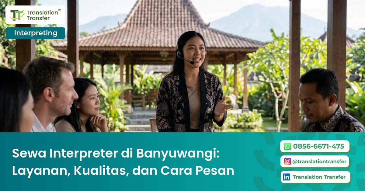 sewa interpreter di banyuwangi
