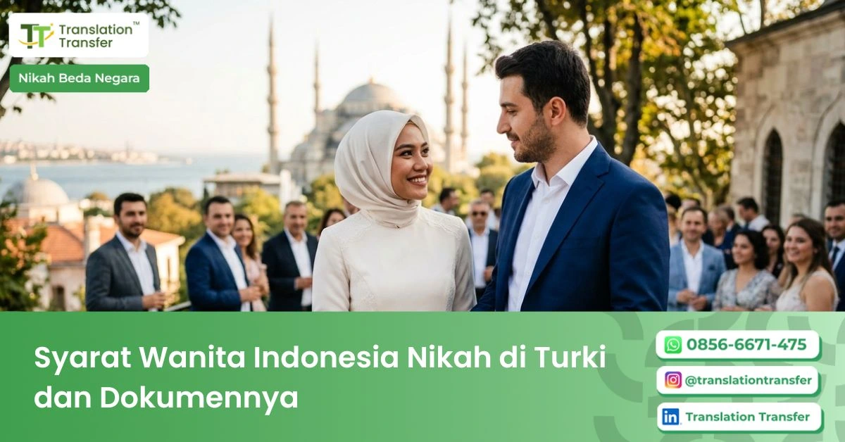 syarat wanita indonesia nikah di turki