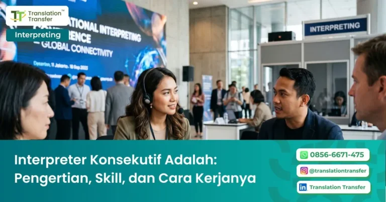 interpreter konsekutif adalah