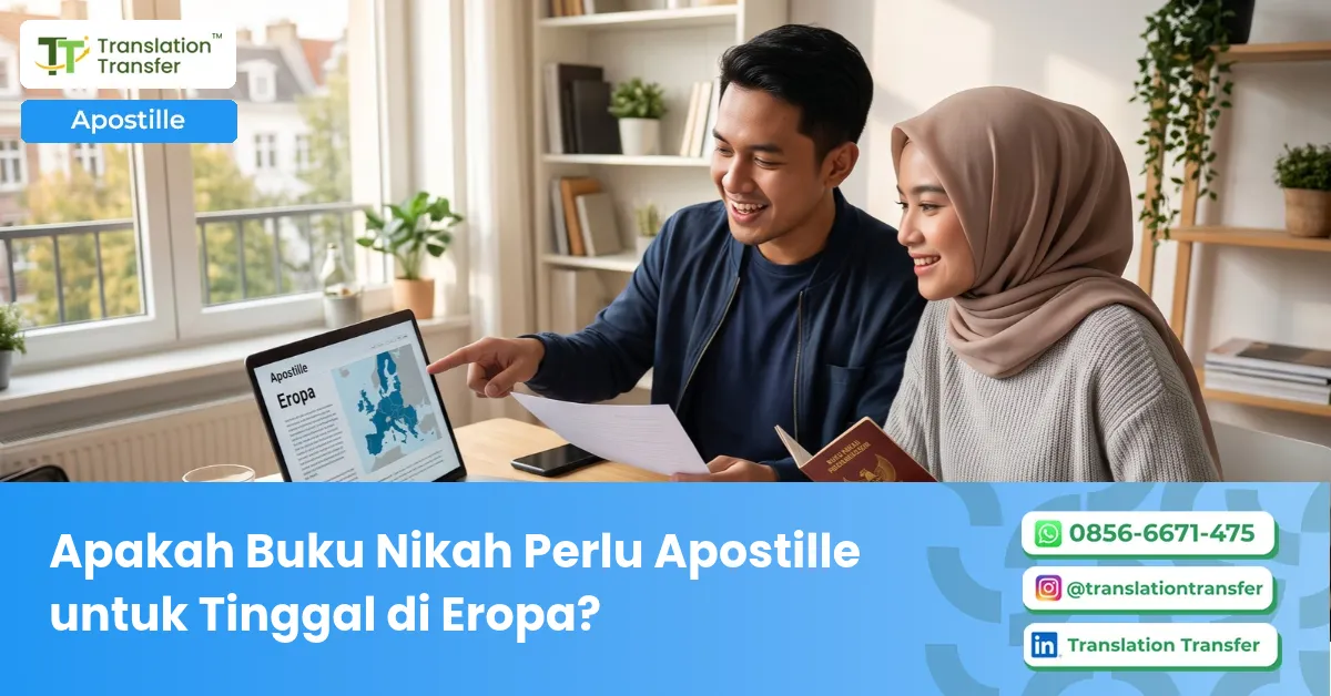 Apakah Buku Nikah Perlu Apostille
