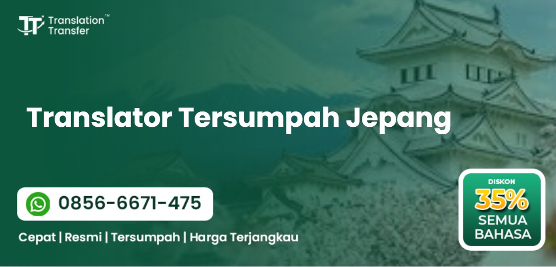 Translator Tersumpah Jepang