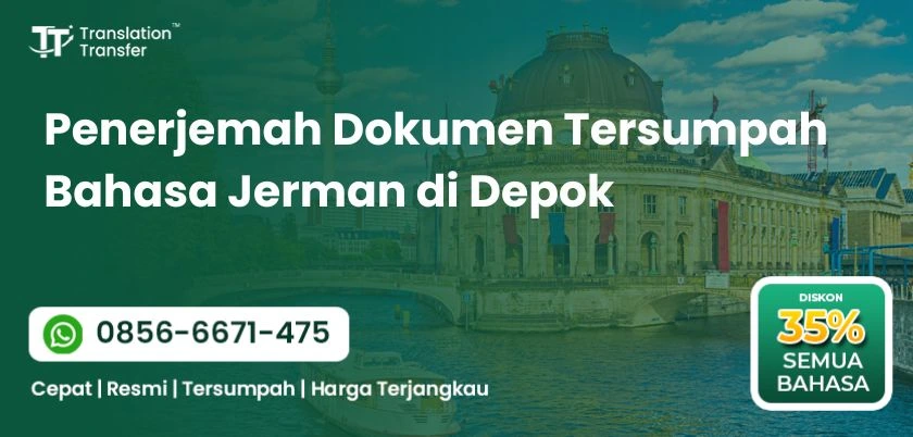 Penerjemah Dokumen Tersumpah Bahasa Jerman di Depok