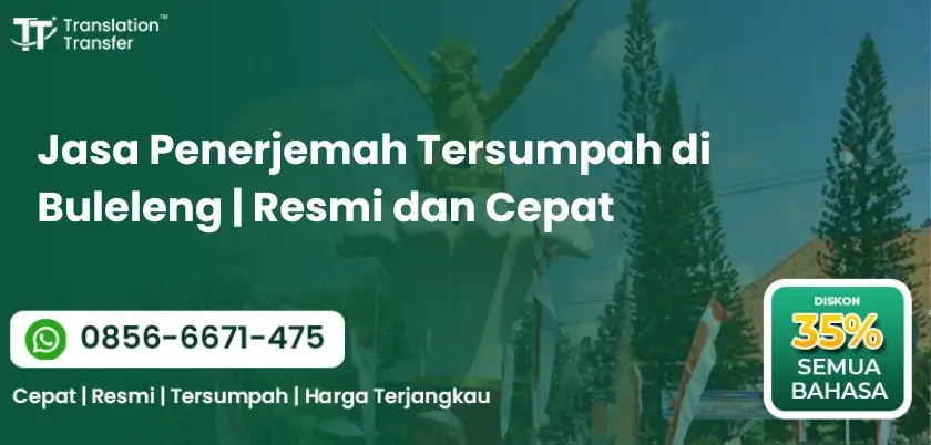 Jasa Penerjemah Tersumpah di Buleleng | Resmi dan Cepat