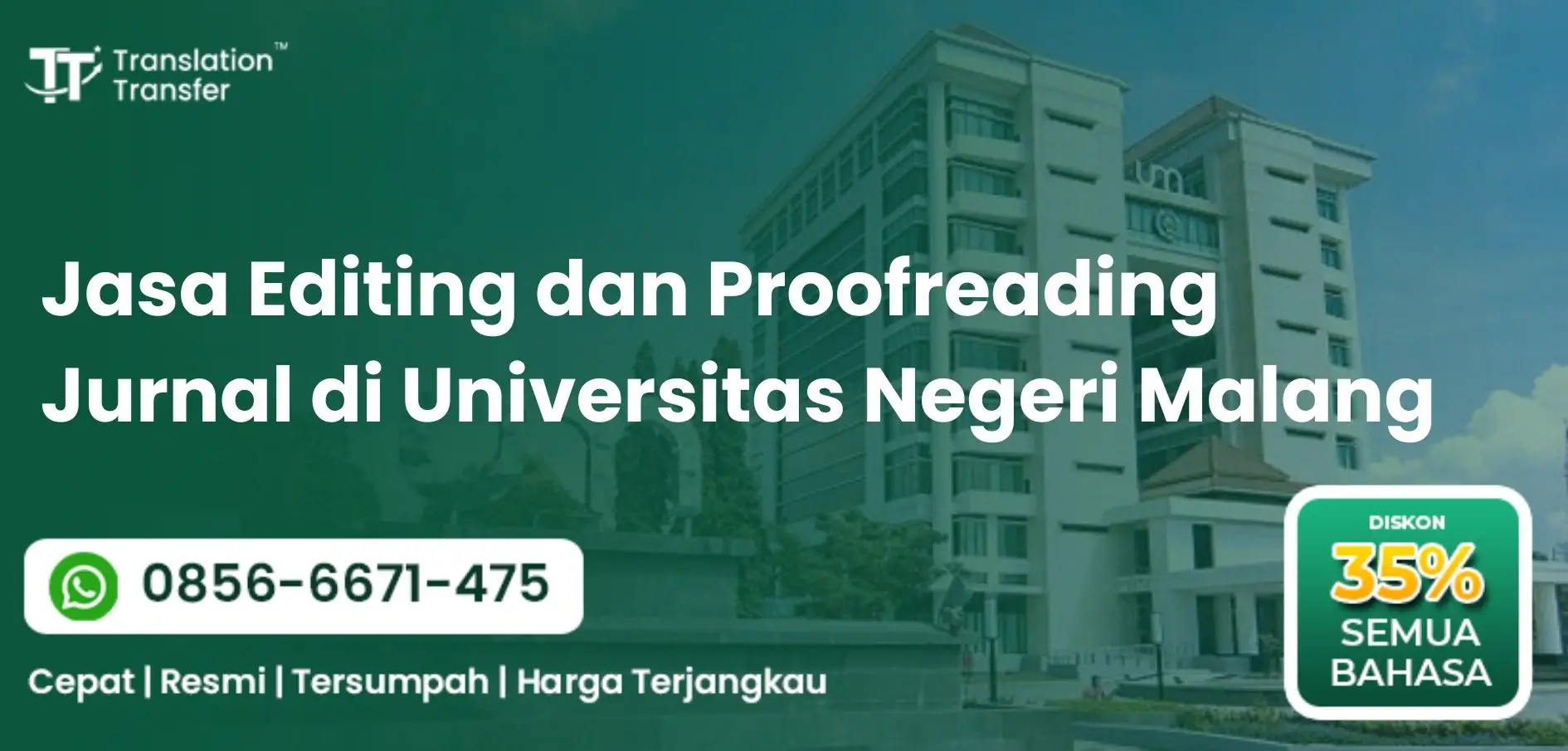 Jasa Editing dan Proofreading Jurnal di Universitas Negeri Malang