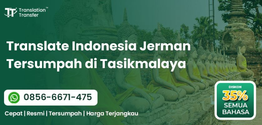 Translate Indonesia Jerman Tersumpah di Tasikmalaya