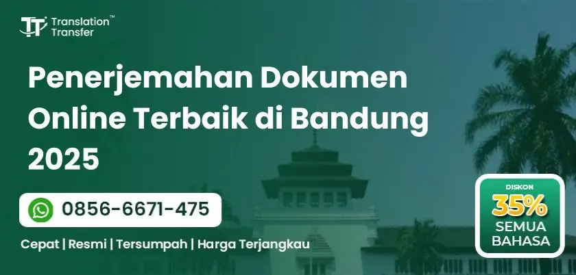 Penerjemahan Dokumen Online Terbaik di Bandung 2025