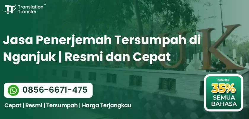 Jasa Penerjemah Tersumpah di Nganjuk | Resmi dan Cepat