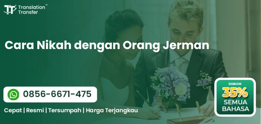 Cara nikah dengan orang jerman